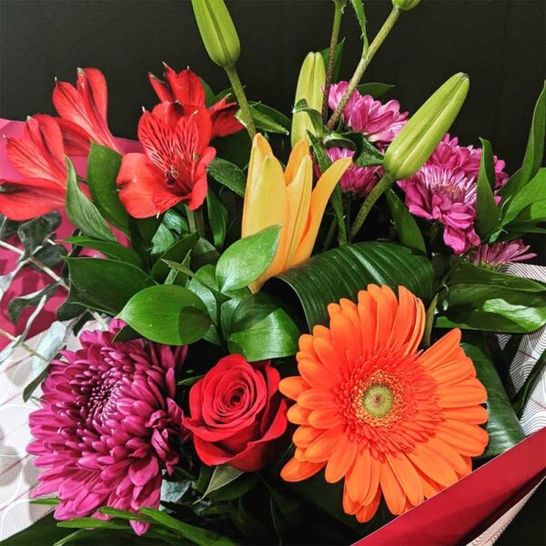 Bouquet chaleureux