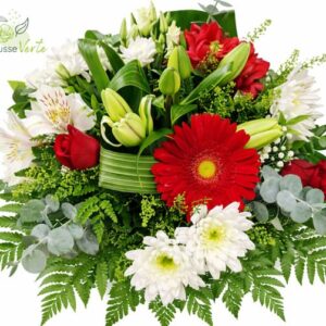 Bouquet Rouge et Blanc