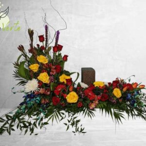 Base d'urne multicolore