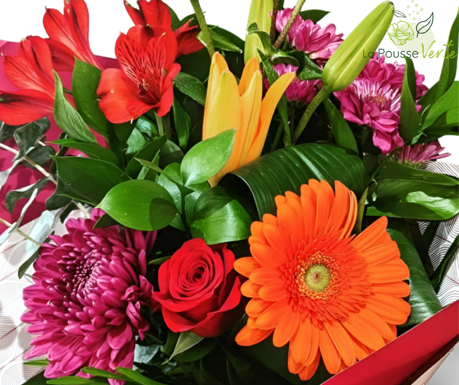 Bouquet chaleureux