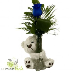 Vase avec toutou