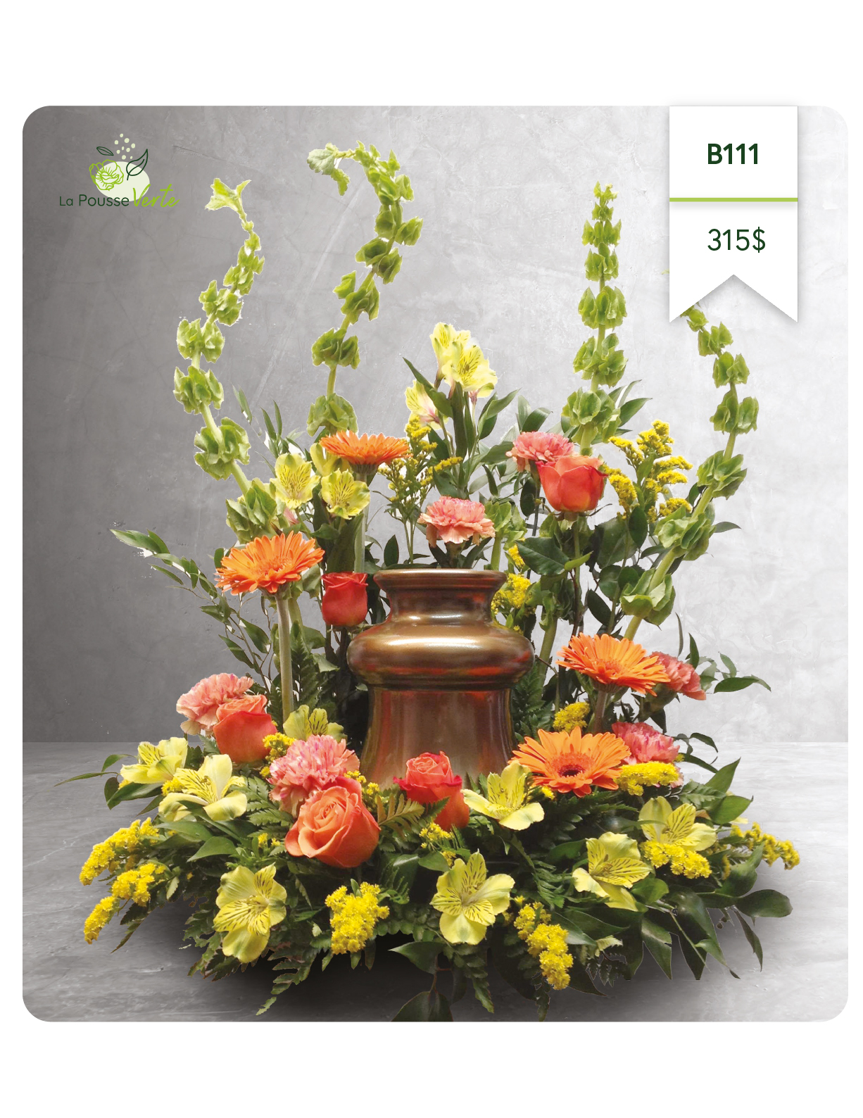 Base d’urne funéraire B-111