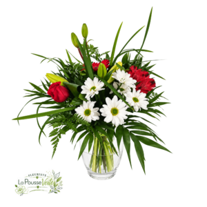 Bouquet Rouge et Blanc