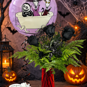 Bouquet de roses d'halloween